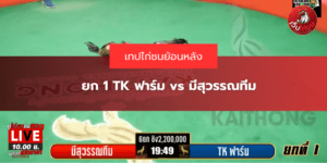 ยก 1 TK ฟาร์ม vs มีสุวรรณทีม
