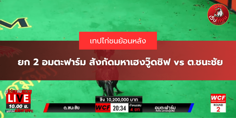 ยก-2-อมตะฟาร์ม-สังกัดมหาเฮงวู๊ดชิฟ-vs-ต.ชนะชัย