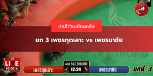 ยก 3 เพชรกุดเลาะ vs เพชรมาชัย