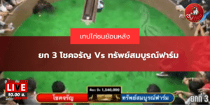 ยก 3 โชคจรัญ Vs ทรัพย์สมบูรณ์ฟาร์ม