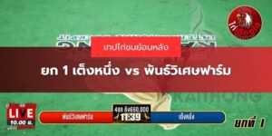 เทปย้อนหลังเต็งหนึ่ง