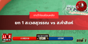 ไก่ชนย้อนหลัง