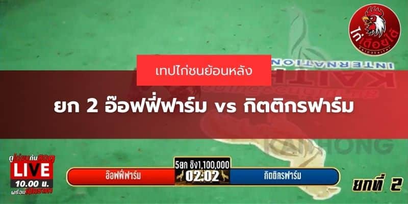 ไฮไลท์ไก่ชนย้อนหลัง