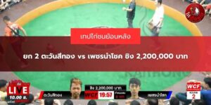 ตะวันสีทอง vs เพชรนำโชค
