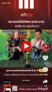 สนามชนไก่อิทธิพล(สปป.ลาว)