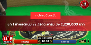 ยก 1 ห้าพลังหนุ่ม vs ภูริตตะฟาร์ม ชิง 2,200,000 บาท