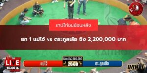 แม่โจ้ vs ตระกูลเสือ